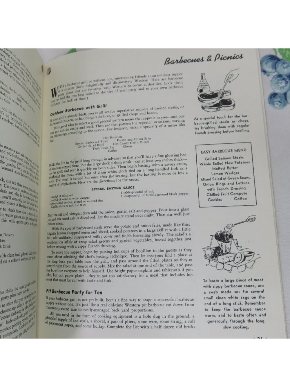 Lot of 2 Sunset Cook Booklets 1936 Hostess Handbook 1938 Western Hostess Guide - Picture 5 of 10